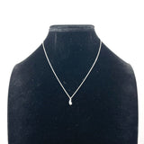 TIFFANY&Co. Necklace teardrop Elsa Peretti Silver925 Silver Women Second hand