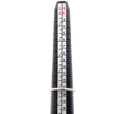 TIFFANY&Co. Ring Milgrain Bundling gathered together Pt950Platinum #US 6 Silver Women Second hand