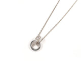 4℃ Necklace Double loop Silver/Stone Silver Women Second hand