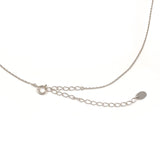 4℃ Necklace Double loop Silver/Stone Silver Women Second hand