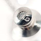 MIKIMOTO Tie pin Tie tuck Silver/Pearl Silver mens Second hand