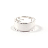 GUCCI Ring Branded Cutout G Silver925 #US 4 3/4 Silver Women Second hand