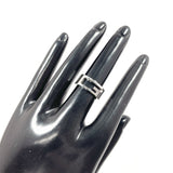 GUCCI Ring Branded Cutout G Silver925 #US 4 3/4 Silver Women Second hand