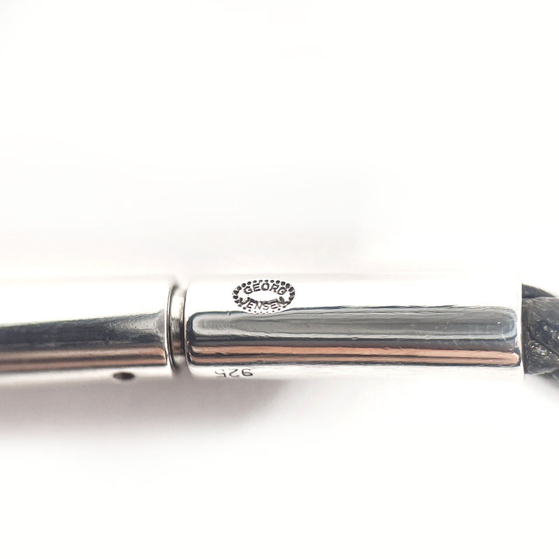 Georg Jensen Necklace Silver925/leather Silver Silver unisex Second hand