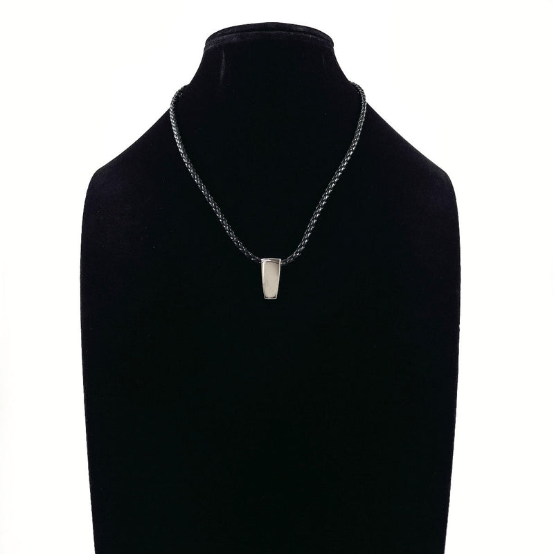 Georg Jensen Necklace Silver925/leather Silver Silver unisex Second hand