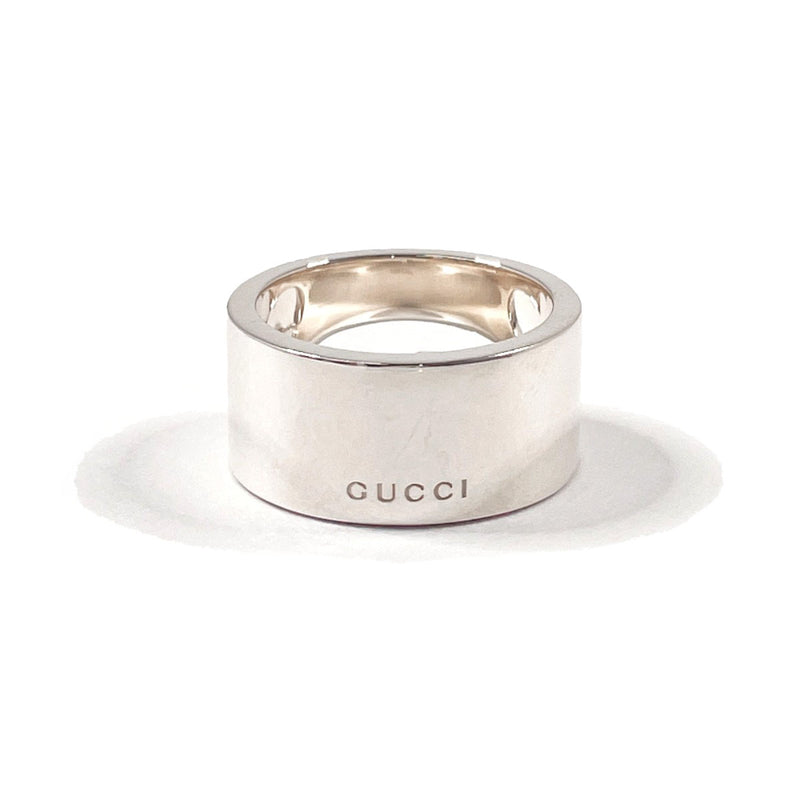 GUCCI Ring Cutout G Silver925 #US 6 1/4 Silver mens Second hand