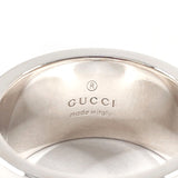 GUCCI Ring Cutout G Silver925 #US 6 1/4 Silver mens Second hand