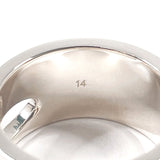 GUCCI Ring Cutout G Silver925 #US 6 1/4 Silver mens Second hand