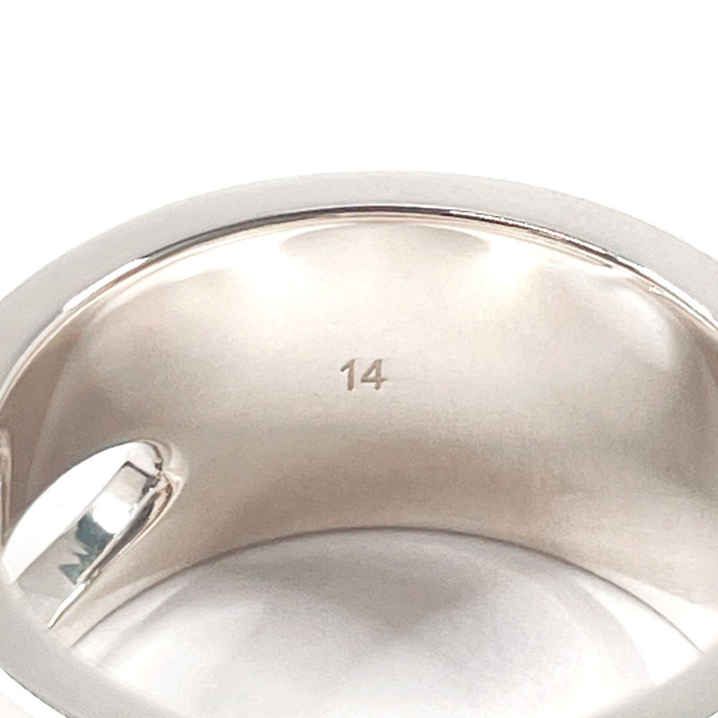 GUCCI Ring Cutout G Silver925 #US 6 1/4 Silver mens Second hand