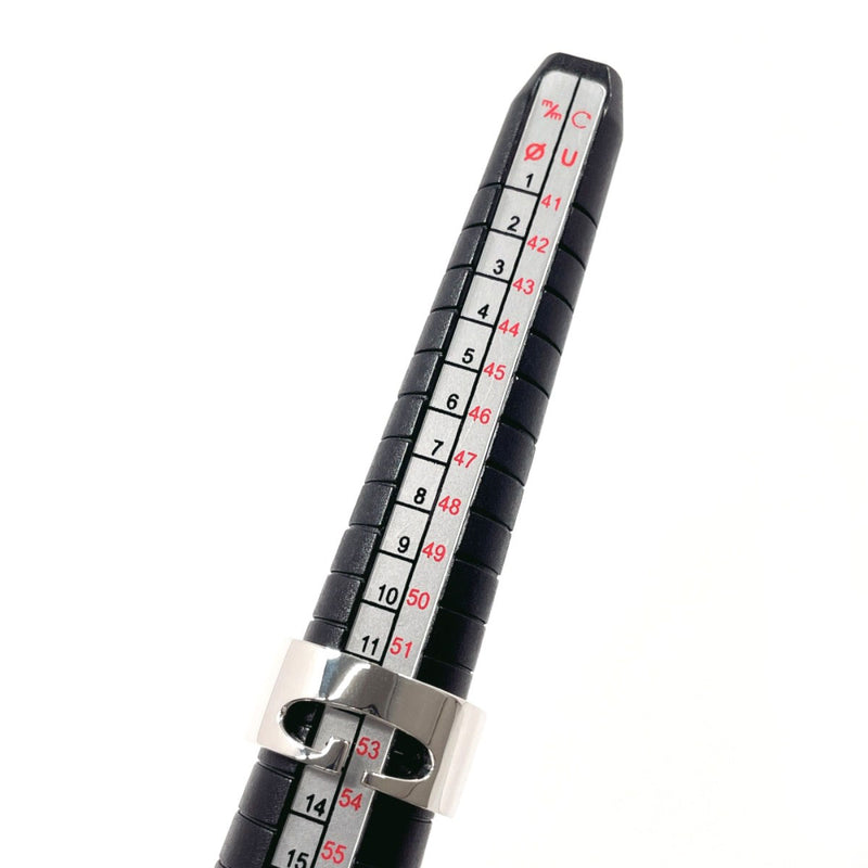 GUCCI Ring Cutout G Silver925 #US 6 1/4 Silver mens Second hand