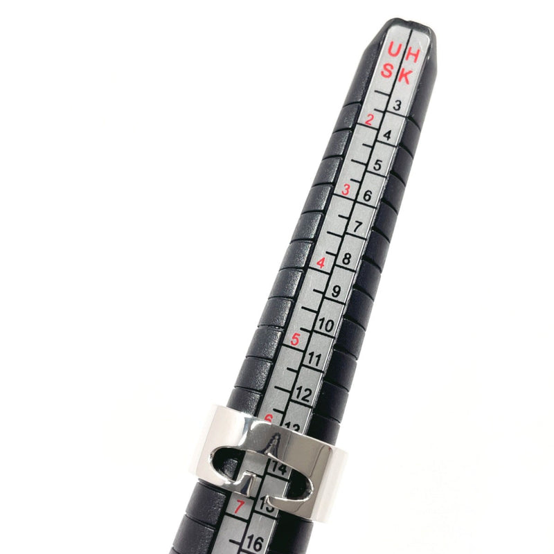 GUCCI Ring Cutout G Silver925 #US 6 1/4 Silver mens Second hand