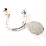 TIFFANY&Co. key ring Oval Tag Screwball Keyring Return to Silver925 Silver unisex Second hand