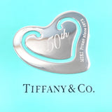 TIFFANY&Co. Other accessories Heart bookmark 50th MIKI Prune since 1972 Silver925 Silver unisex Second hand