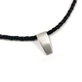 Georg Jensen Necklace 423 Silver925/leather Silver mens Second hand