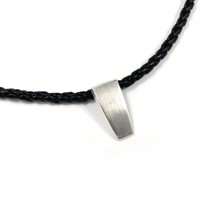 Georg Jensen Necklace 423 Silver925/leather Silver mens Second hand
