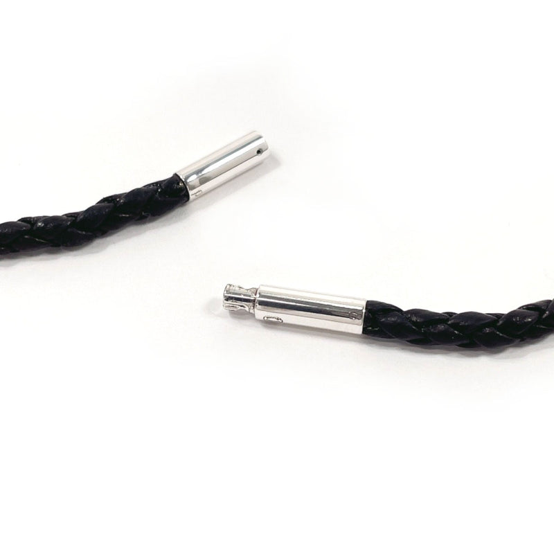 Georg Jensen Necklace 423 Silver925/leather Silver mens Second hand