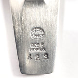 Georg Jensen Necklace 423 Silver925/leather Silver mens Second hand