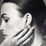 Georg Jensen Earring Moonlight grape Silver925 Silver Women Second hand