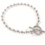 GUCCI bracelet Ball chain Silver925 Silver unisex Second hand