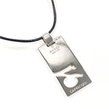 GUCCI Necklace Constellation CAPRICORN Capricorn Silver925 Silver unisex Second hand