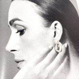 Georg Jensen Earring teardrop Silver925 Silver Women Second hand