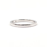 CARTIER Ring B4071956 1895 Wedding Ring Pt950Platinum #US 7 1/4 Silver mens Second hand