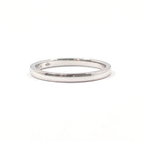 CARTIER Ring B4071956 1895 Wedding Ring Pt950Platinum #US 7 1/4 Silver mens Second hand