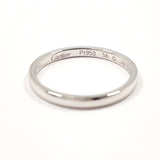 CARTIER Ring B4071956 1895 Wedding Ring Pt950Platinum #US 7 1/4 Silver mens Second hand