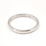 CARTIER Ring B4071956 1895 Wedding Ring Pt950Platinum #US 7 1/4 Silver mens Second hand