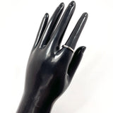 CARTIER Ring B4077751 1895 Wedding Ring Pt950Platinum/diamond #US 5 1/4 Silver Women Second hand