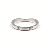 CARTIER Ring CRB4092949 Ballerina wedding Pt950Platinum/diamond #US 3 1/2 Silver Women Second hand