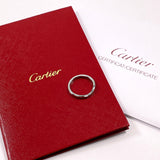 CARTIER Ring CRB4092853 ballerina wedding ring Pt950Platinum #US 6 Silver mens Second hand