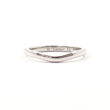 CARTIER Ring CRB4092853 ballerina wedding ring Pt950Platinum #US 6 Silver mens Second hand