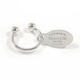 TIFFANY&Co. key ring Oval Tag Keyring Return to Silver925 Silver unisex Second hand