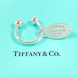 TIFFANY&Co. key ring Oval Tag Keyring Return to Silver925 Silver unisex Second hand