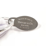 TIFFANY&Co. key ring Oval Tag Keyring Return to Silver925 Silver unisex Second hand