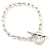 GUCCI bracelet Ball chain Silver925 Silver Women Second hand