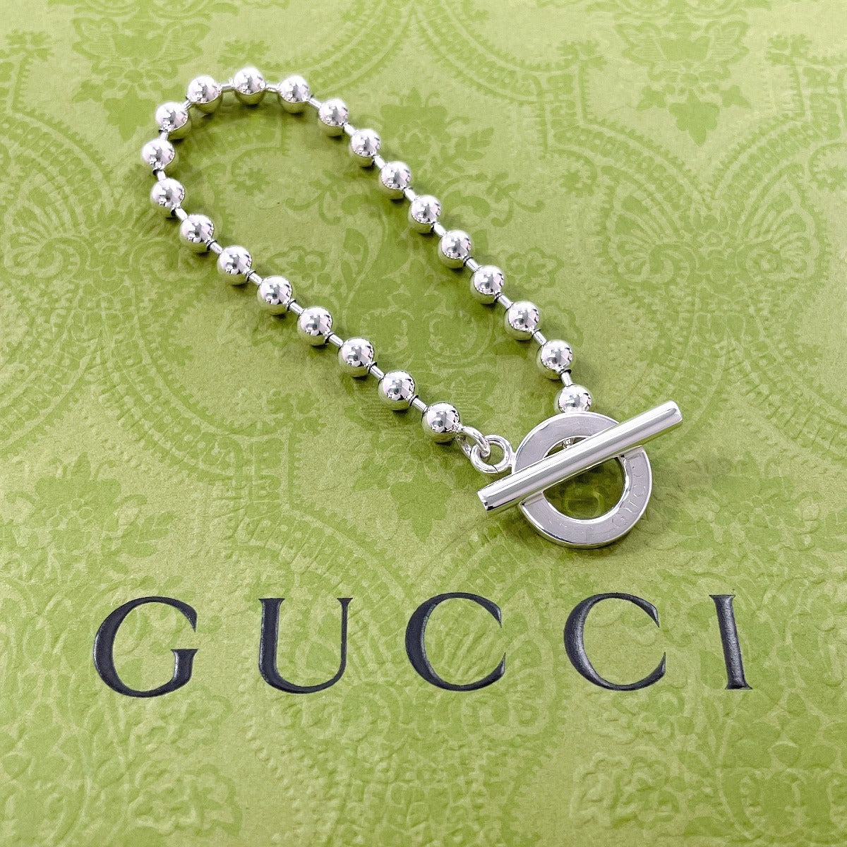 アクセサリー GUCCI Ball Chain Bracelet GUCCI bracelet Ball chain Silver925 Silver Women Second hand – JP