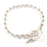 GUCCI bracelet Ball chain Silver925 Silver Women Second hand