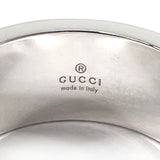 GUCCI Ring Branded Cutout G Silver925 #US 6 1/2 Silver unisex Second hand