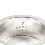 GUCCI Ring Branded Cutout G Silver925 #US 5 1/2 Silver Women Second hand