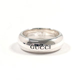 GUCCI Ring logo Silver925 #US 5 1/4 Silver Women Second hand