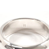 GUCCI Ring logo Silver925 #US 5 1/4 Silver Women Second hand