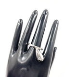 GUCCI Ring teardrop Silver925 #US 7 1/4 Silver unisex Second hand