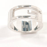 GUCCI Ring Branded Cutout G Silver925 #US 5 1/4 Silver Women Second hand