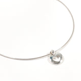 TIFFANY&Co. Necklace Pierced Heart Silver925 Silver Women Second hand