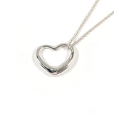TIFFANY&Co. Necklace Open heart Elsa Peretti Silver925 Silver Women Second hand