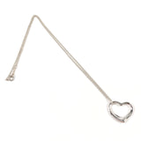 TIFFANY&Co. Necklace Open heart Elsa Peretti Silver925 Silver Women Second hand