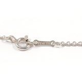 TIFFANY&Co. Necklace Open heart Elsa Peretti Silver925 Silver Women Second hand