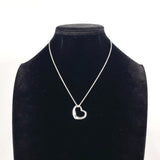 TIFFANY&Co. Necklace Open heart Elsa Peretti Silver925 Silver Women Second hand